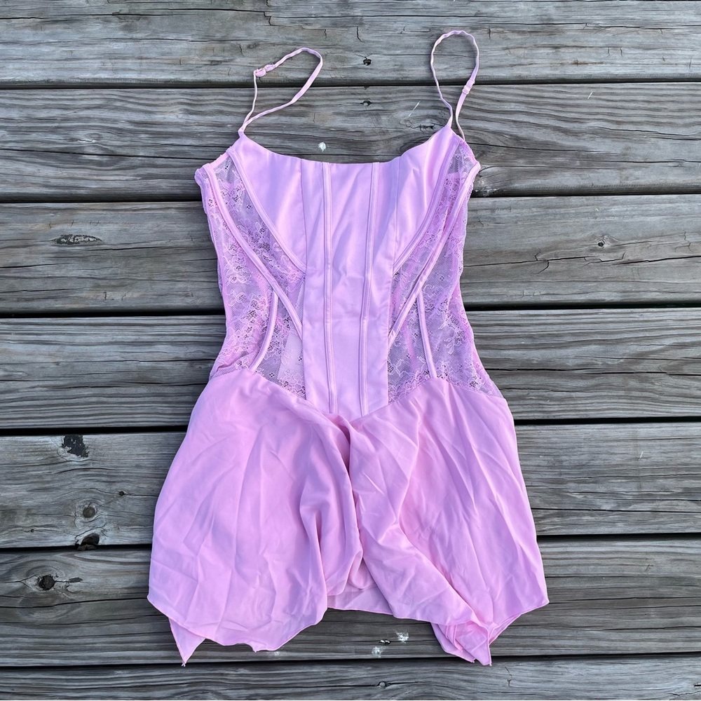 oh polly pink dress